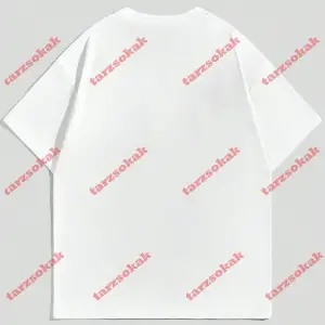 Model 3554 Erkek Yazlık Yuvarlak Yaka Kısa Kollu Günlük Tişört, Yaz