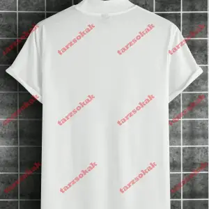 Model 3556 Erkek Yazlık Yuvarlak Yaka Kısa Kollu Günlük Tişört, Yaz