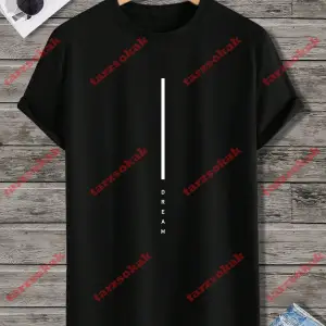 Model 3564 Erkek Yazlık Yuvarlak Yaka Kısa Kollu Günlük Tişört, Yaz