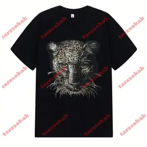 Model 3569 Erkek Yazlık Yuvarlak Yaka Kısa Kollu Günlük Tişört, Yaz