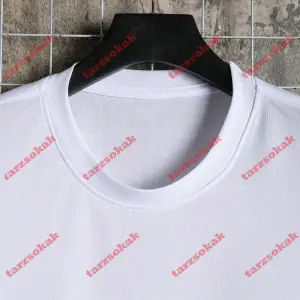 Model 3570 Erkek Yazlık Yuvarlak Yaka Kısa Kollu Günlük Tişört, Yaz