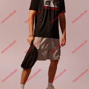 Model 3579 Erkek Yazlık Yuvarlak Yaka Kısa Kollu Günlük Tişört, Yaz