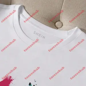 Model 3581 Erkek Yazlık Yuvarlak Yaka Kısa Kollu Günlük Tişört, Yaz