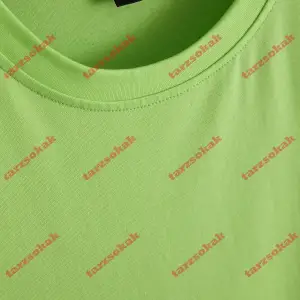 Model 3585 Erkek Yazlık Yuvarlak Yaka Kısa Kollu Günlük Tişört, Yaz