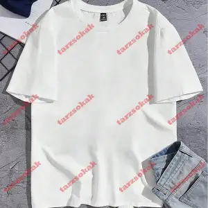 Model 3602 Erkek Yazlık Yuvarlak Yaka Kısa Kollu Günlük Tişört, Yaz