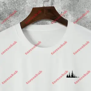 Model 3625 Erkek Yazlık Yuvarlak Yaka Kısa Kollu Günlük Tişört, Yaz