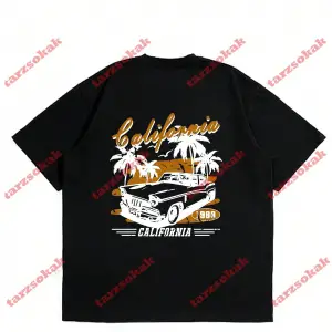 Model 3628 Erkek Yazlık Yuvarlak Yaka Kısa Kollu Günlük Tişört, Yaz