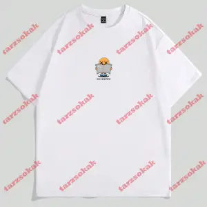 Model 3640 Erkek Yazlık Yuvarlak Yaka Kısa Kollu Günlük Tişört, Yaz