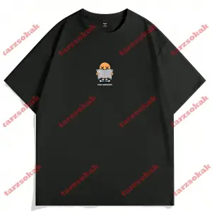 Model 3640 Erkek Yazlık Yuvarlak Yaka Kısa Kollu Günlük Tişört, Yaz