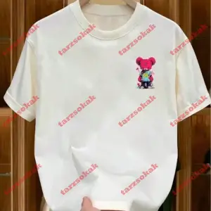 Model 3642 Erkek Yazlık Yuvarlak Yaka Kısa Kollu Günlük Tişört, Yaz