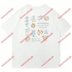 Model 3645 Erkek Yazlık Yuvarlak Yaka Kısa Kollu Günlük Tişört, Yaz