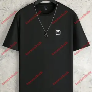 Model 3646 Erkek Yazlık Yuvarlak Yaka Kısa Kollu Günlük Tişört, Yaz