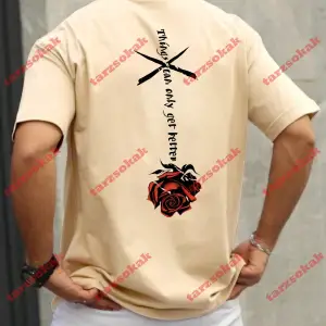 Model 3650 Erkek Yazlık Yuvarlak Yaka Kısa Kollu Günlük Tişört, Yaz