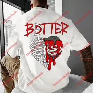 Model 3651 Erkek Yazlık Yuvarlak Yaka Kısa Kollu Günlük Tişört, Yaz