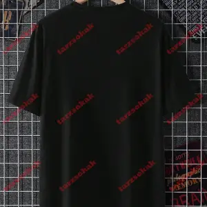 Model 3655 Erkek Yazlık Yuvarlak Yaka Kısa Kollu Günlük Tişört, Yaz