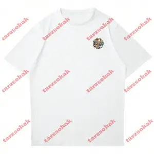 Model 3668 Erkek Yazlık Yuvarlak Yaka Kısa Kollu Günlük Tişört, Yaz