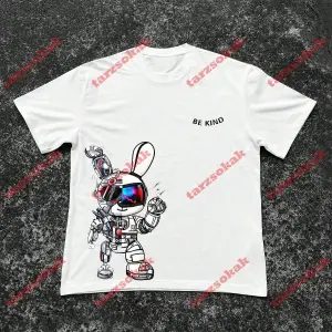 Model 3672 Erkek Yazlık Yuvarlak Yaka Kısa Kollu Günlük Tişört, Yaz