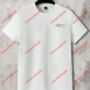 Model 3673 Erkek Yazlık Yuvarlak Yaka Kısa Kollu Günlük Tişört, Yaz