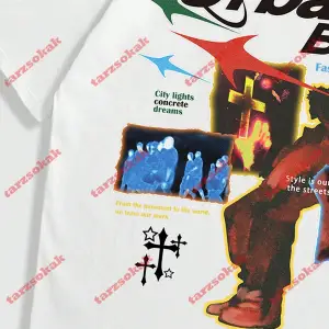 Model 3678 Erkek Yazlık Yuvarlak Yaka Kısa Kollu Günlük Tişört, Yaz