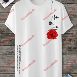 Model 3679 Erkek Yazlık Yuvarlak Yaka Kısa Kollu Günlük Tişört, Yaz