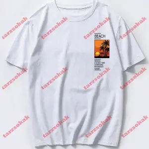 Model 3680 Erkek Yazlık Yuvarlak Yaka Kısa Kollu Günlük Tişört, Yaz