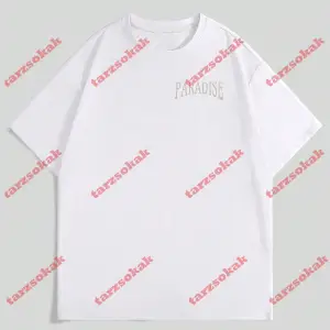 Model 3685 Erkek Yazlık Yuvarlak Yaka Kısa Kollu Günlük Tişört, Yaz