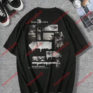 Model 3687 Erkek Yazlık Yuvarlak Yaka Kısa Kollu Günlük Tişört, Yaz