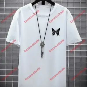 Model 3697 Erkek Yazlık Yuvarlak Yaka Kısa Kollu Günlük Tişört, Yaz