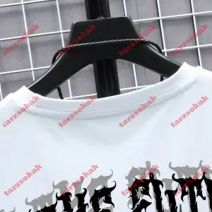 Model 3697 Erkek Yazlık Yuvarlak Yaka Kısa Kollu Günlük Tişört, Yaz