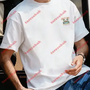 Model 3698 Erkek Yazlık Yuvarlak Yaka Kısa Kollu Günlük Tişört, Yaz