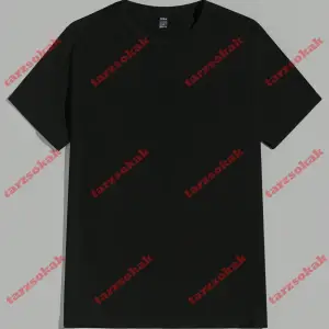 Model 3701 Erkek Yazlık Yuvarlak Yaka Kısa Kollu Günlük Tişört, Yaz