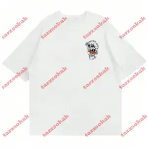 Model 3705 Erkek Yazlık Yuvarlak Yaka Kısa Kollu Günlük Tişört, Yaz