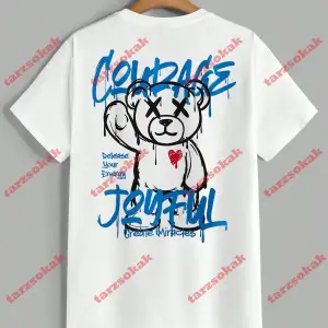 Model 3710 Erkek Yazlık Yuvarlak Yaka Kısa Kollu Günlük Tişört, Yaz