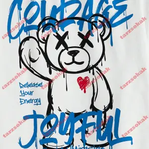 Model 3710 Erkek Yazlık Yuvarlak Yaka Kısa Kollu Günlük Tişört, Yaz