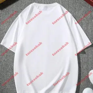 Model 3713 Erkek Yazlık Yuvarlak Yaka Kısa Kollu Günlük Tişört, Yaz