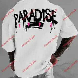 Model 3716 Erkek Yazlık Yuvarlak Yaka Kısa Kollu Günlük Tişört, Yaz