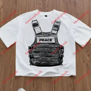 Model 3729 Erkek Yazlık Yuvarlak Yaka Kısa Kollu Günlük Tişört, Yaz