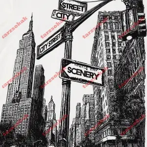 Model 3746 Erkek Yazlık Yuvarlak Yaka Kısa Kollu Günlük Tişört, Yaz