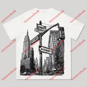 Model 3746 Erkek Yazlık Yuvarlak Yaka Kısa Kollu Günlük Tişört, Yaz