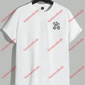 Model 3755 Erkek Yazlık Yuvarlak Yaka Kısa Kollu Günlük Tişört, Yaz