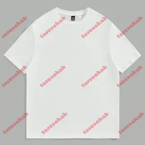 Model 3756 Erkek Yazlık Yuvarlak Yaka Kısa Kollu Günlük Tişört, Yaz