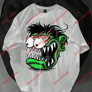 Model 3758 Erkek Yazlık Yuvarlak Yaka Kısa Kollu Günlük Tişört, Yaz