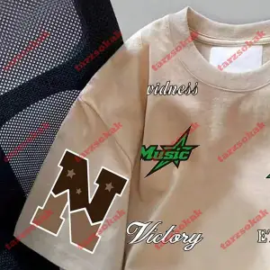 Model 3767 Erkek Yazlık Yuvarlak Yaka Kısa Kollu Günlük Tişört, Yaz