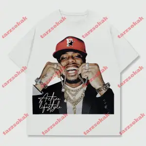 Model 3779 Erkek Yazlık Yuvarlak Yaka Kısa Kollu Günlük Tişört, Yaz