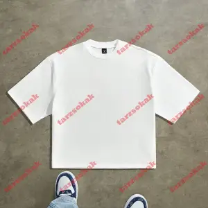 Model 3792 Erkek Yazlık Yuvarlak Yaka Kısa Kollu Günlük Tişört, Yaz