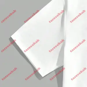 Model 3792 Erkek Yazlık Yuvarlak Yaka Kısa Kollu Günlük Tişört, Yaz