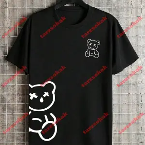 Model 3795 Erkek Yazlık Yuvarlak Yaka Kısa Kollu Günlük Tişört, Yaz