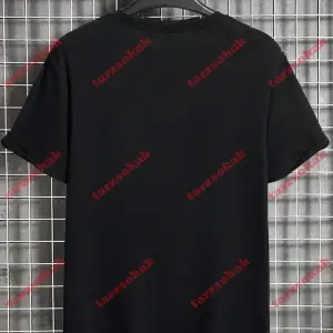 Model 3797 Erkek Yazlık Yuvarlak Yaka Kısa Kollu Günlük Tişört, Yaz