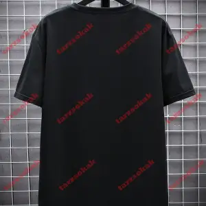 Model 3799 Erkek Yazlık Yuvarlak Yaka Kısa Kollu Günlük Tişört, Yaz