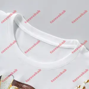 Model 3806 Erkek Yazlık Yuvarlak Yaka Kısa Kollu Günlük Tişört, Yaz